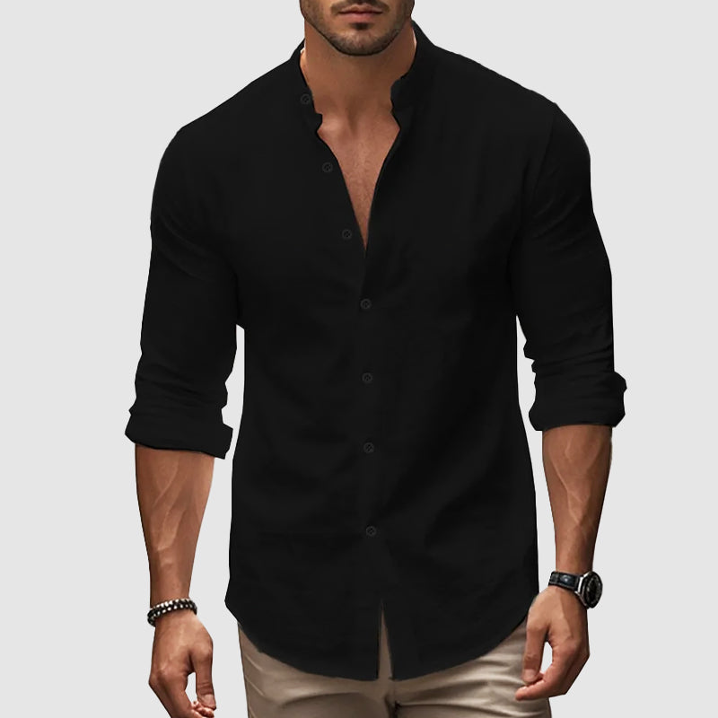 FERNANDA | Camisa de lino con corte relajado
