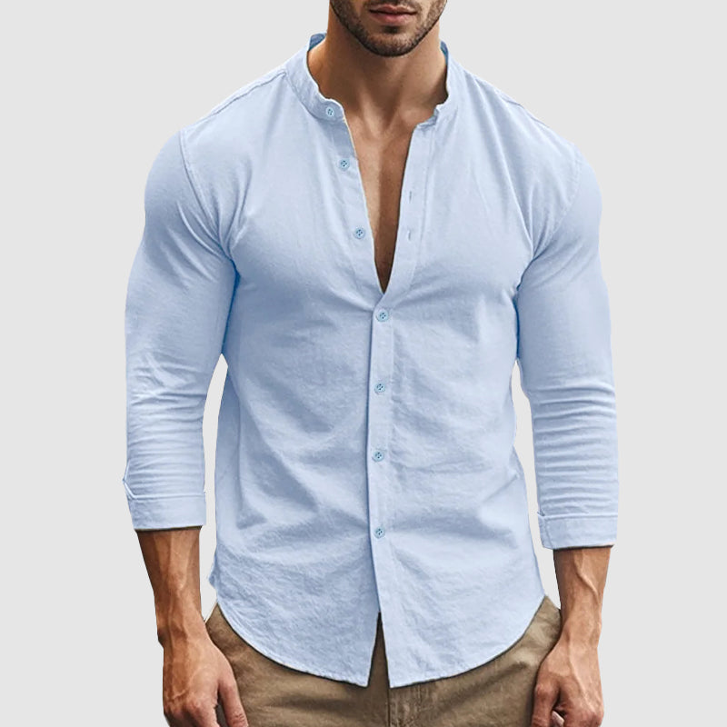 FERNANDA | Camisa de lino con corte relajado