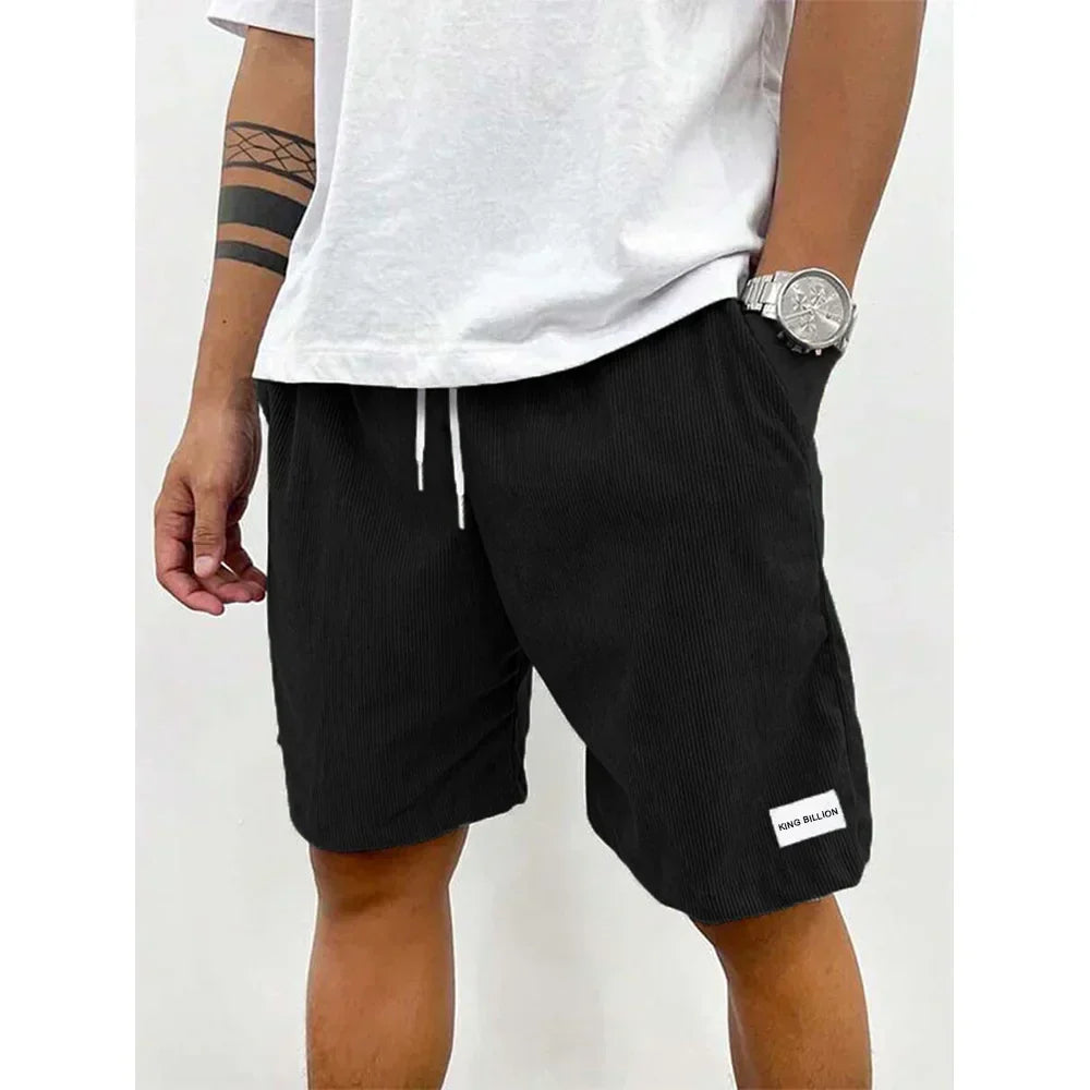 MATÍAS | Shorts acanalados de corte relajado