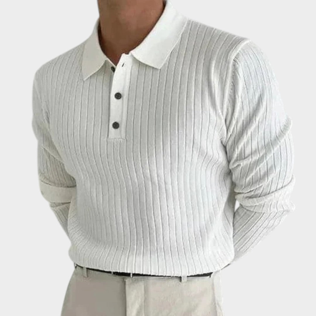 IKER | Polo de cuello con botones