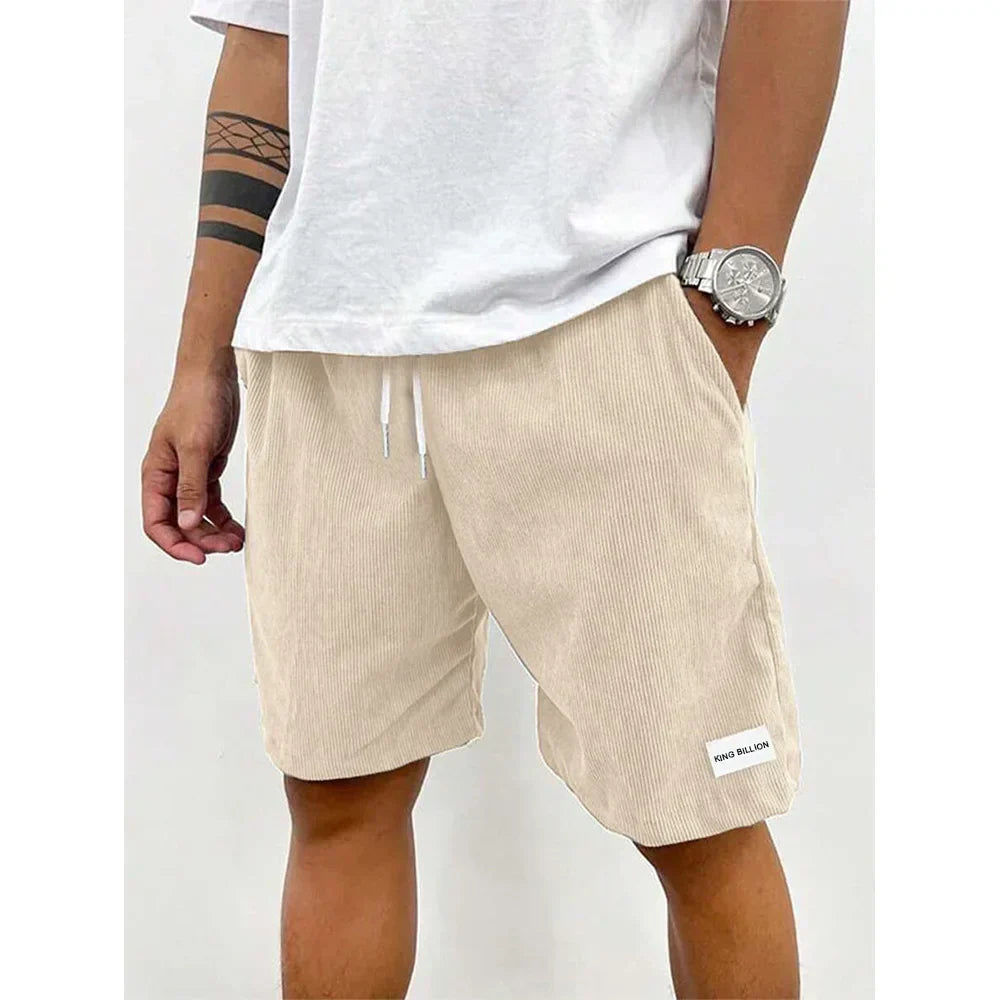 MATÍAS | Shorts acanalados de corte relajado