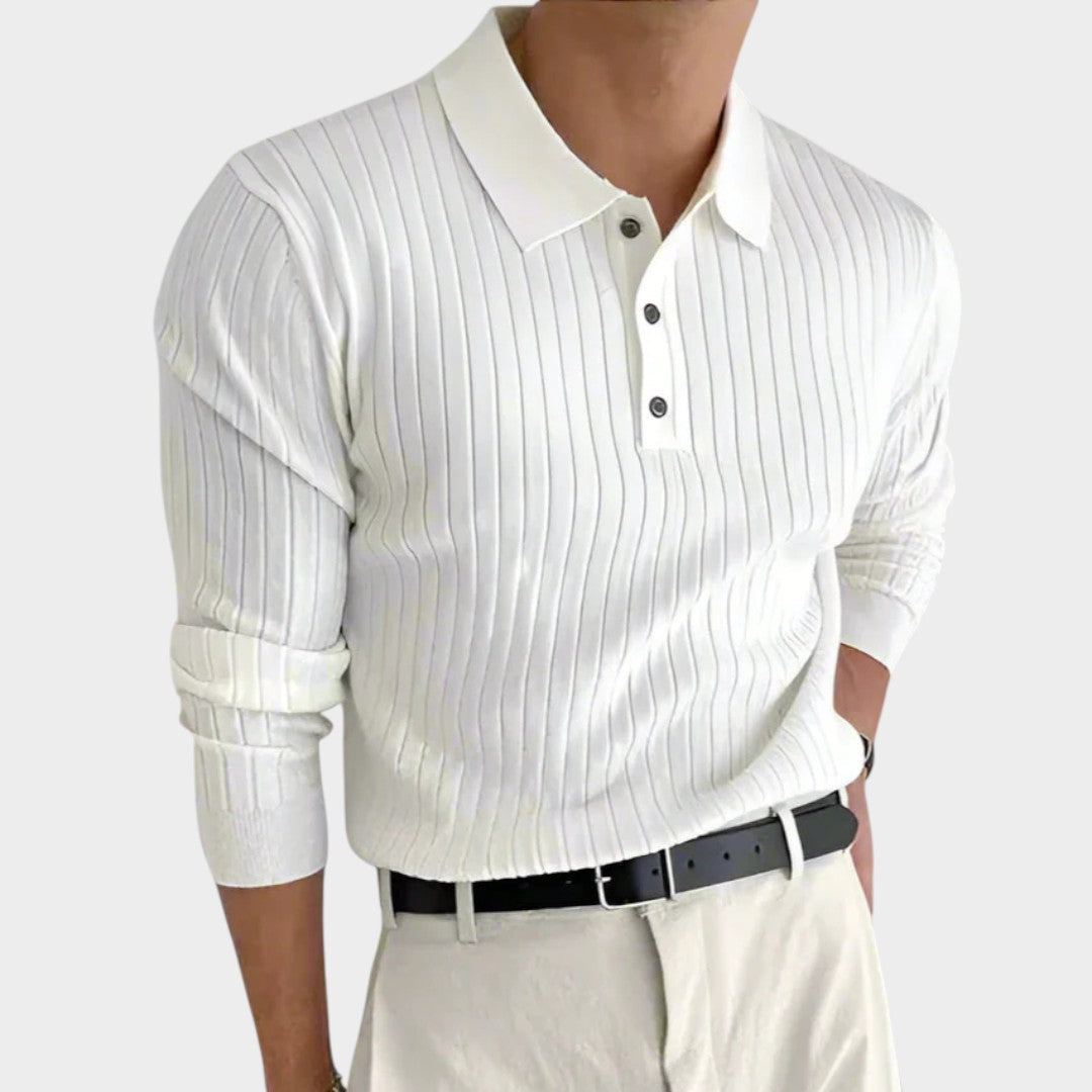 IKER | Polo de cuello con botones