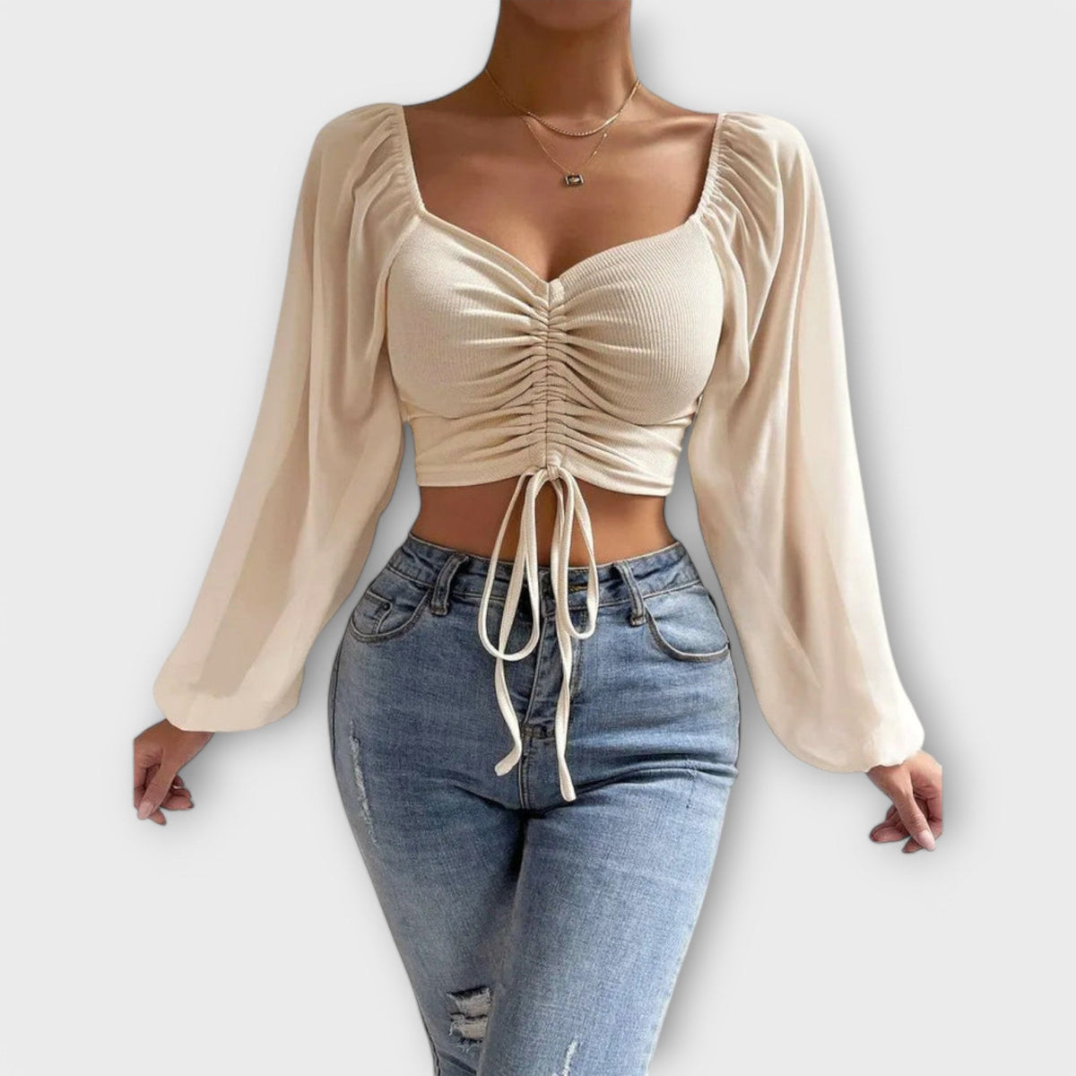 FERNANDA | Blusa de noche elegante