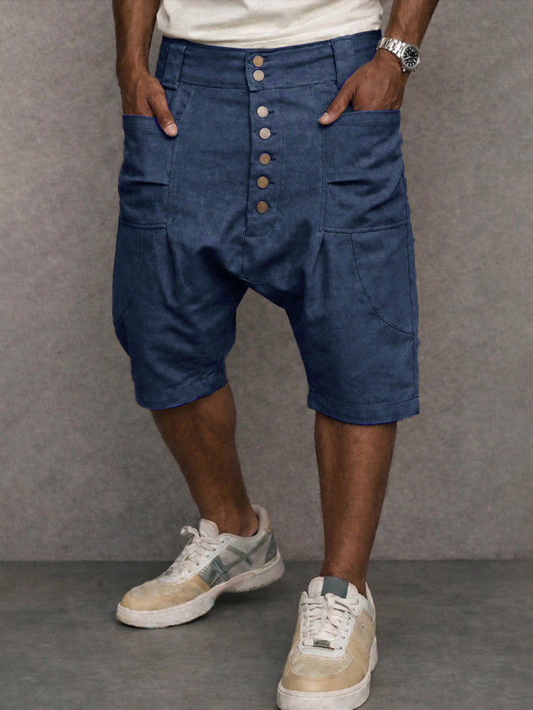 MARÍA JOSÉ JOSÉ | Shorts cargo de tiro caído