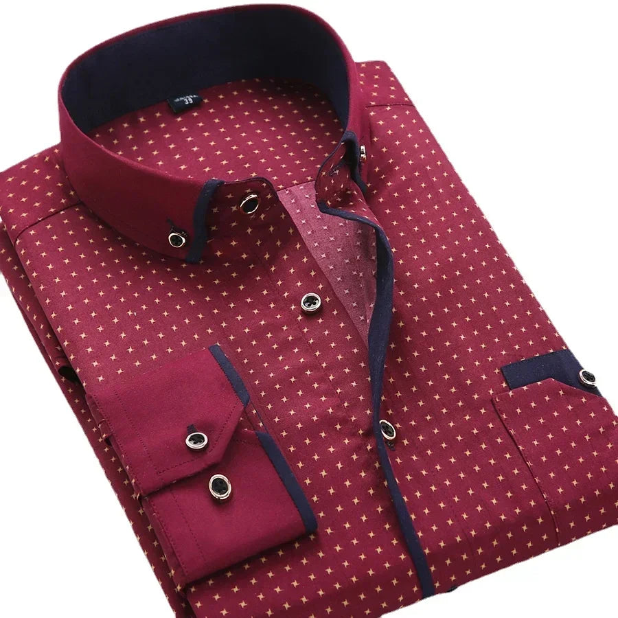 SANTIAGO | Camisa de manga larga con botones