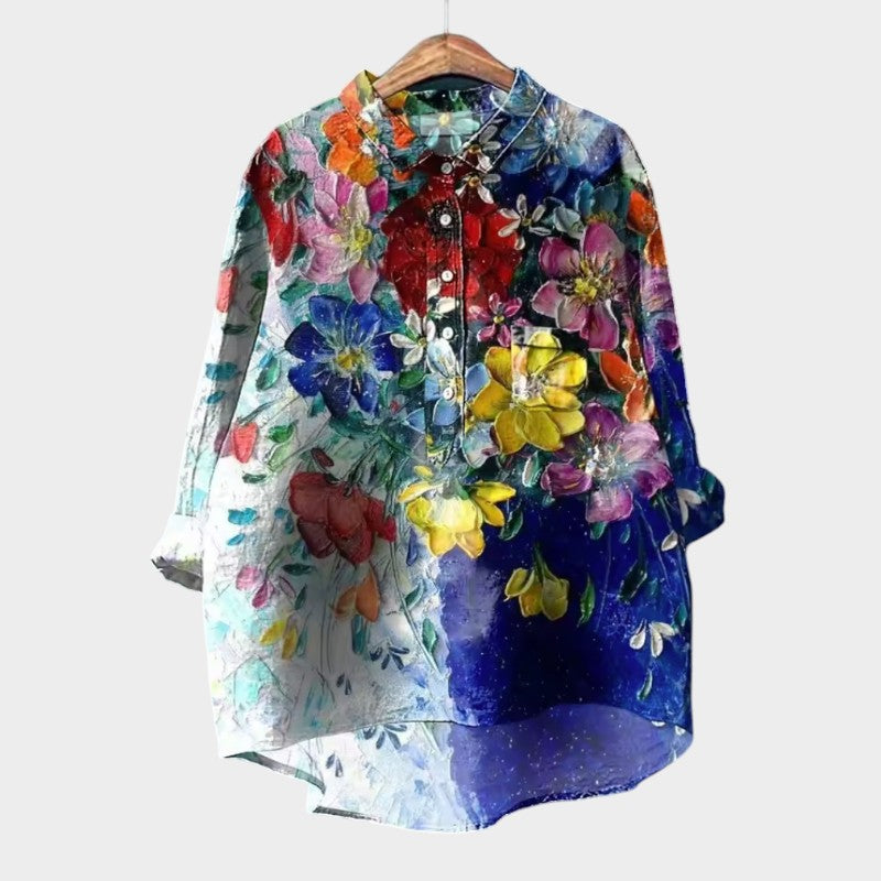 ISABELLA | Blusa con bordados florales