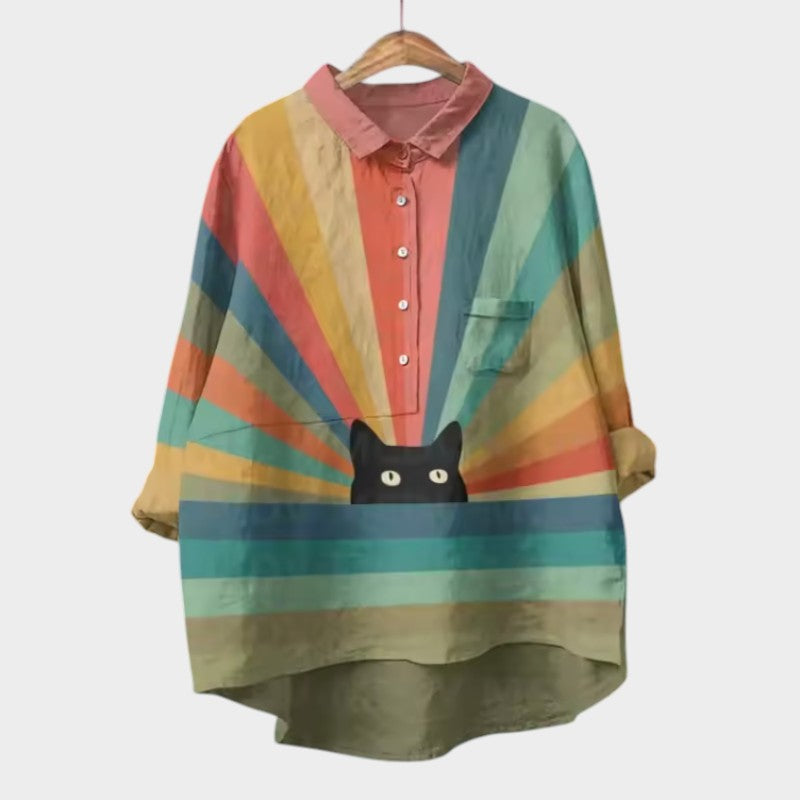MARIANA | Blusa con detalles de encaje