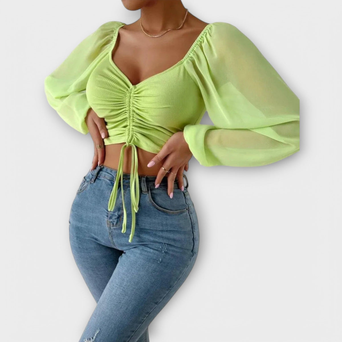 FERNANDA | Blusa de noche elegante