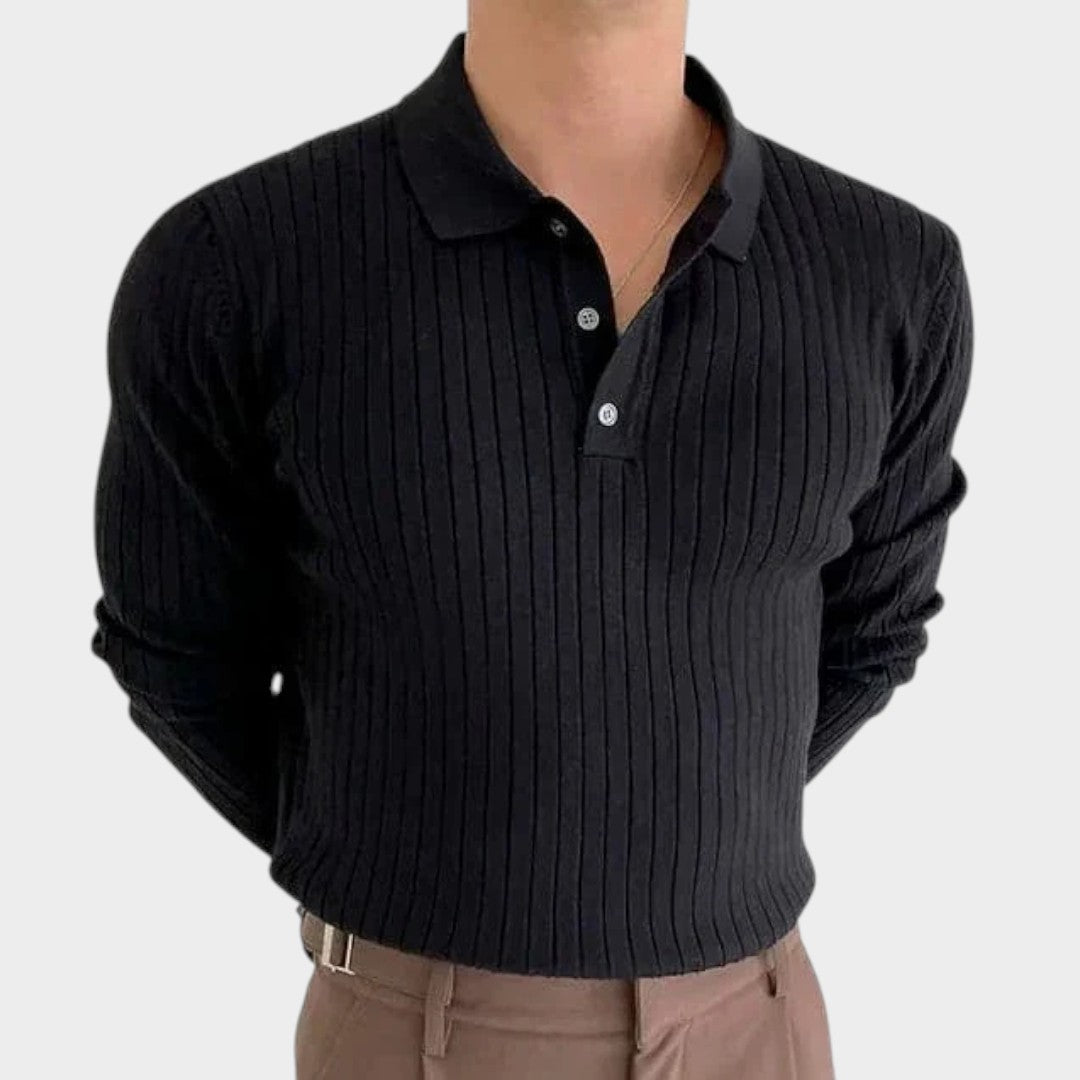 IKER | Polo de cuello con botones