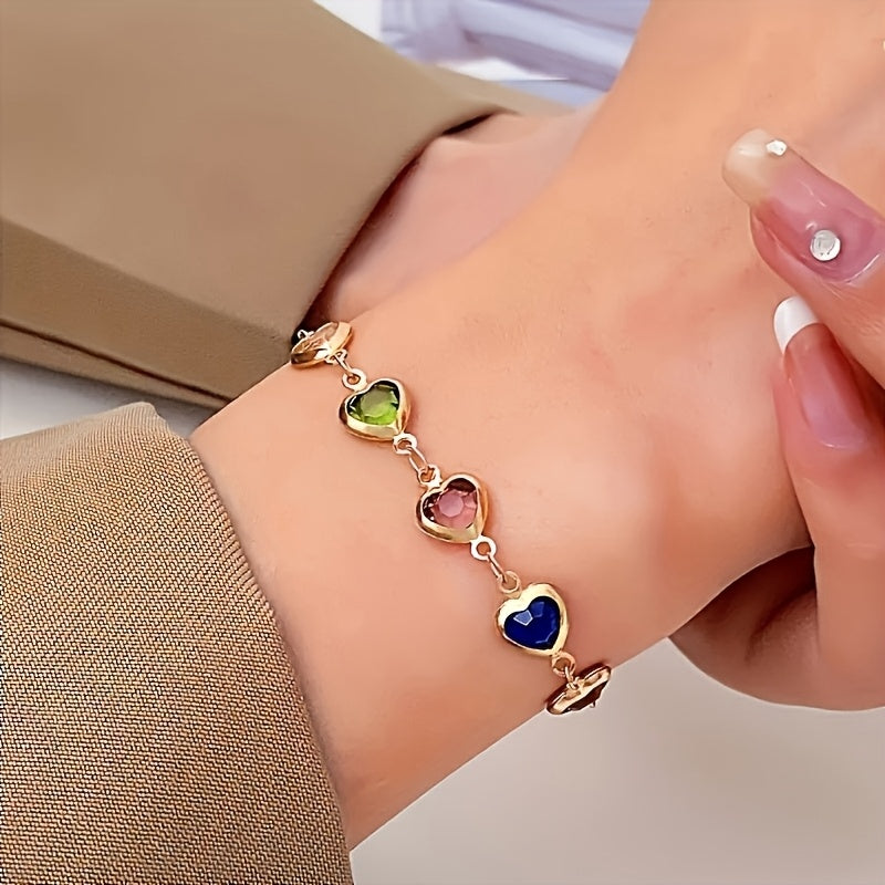 NATALIA | Pulsera con forma de corazón