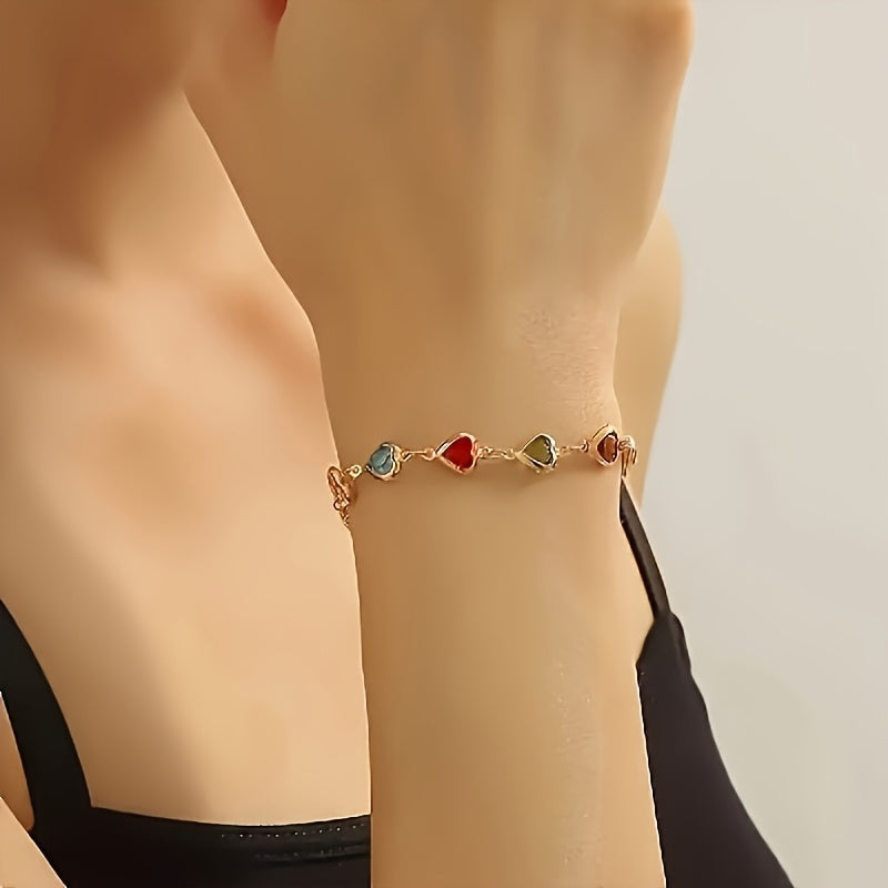 NATALIA | Pulsera con forma de corazón