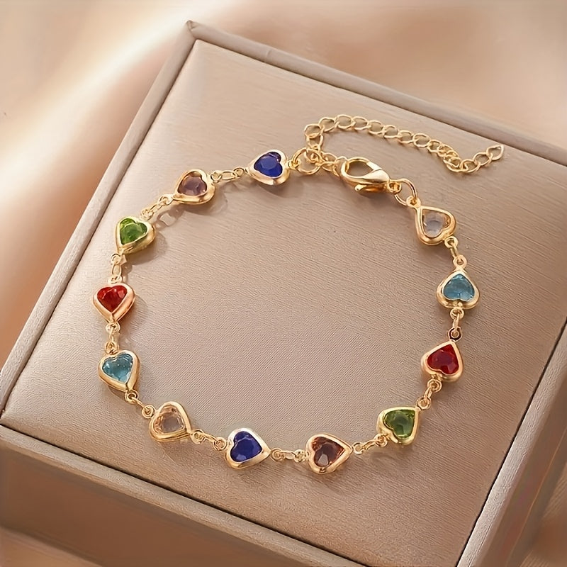NATALIA | Pulsera con forma de corazón