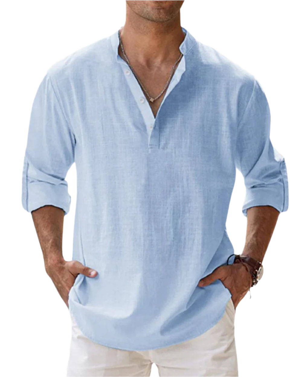 ANDREA | Camisa de algodón clásica