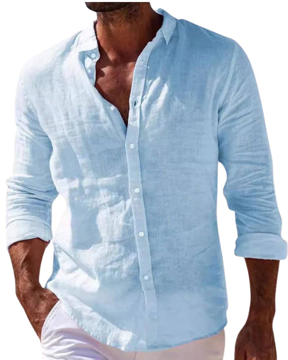 MAXIMILIANO | Camisa de lino clásica
