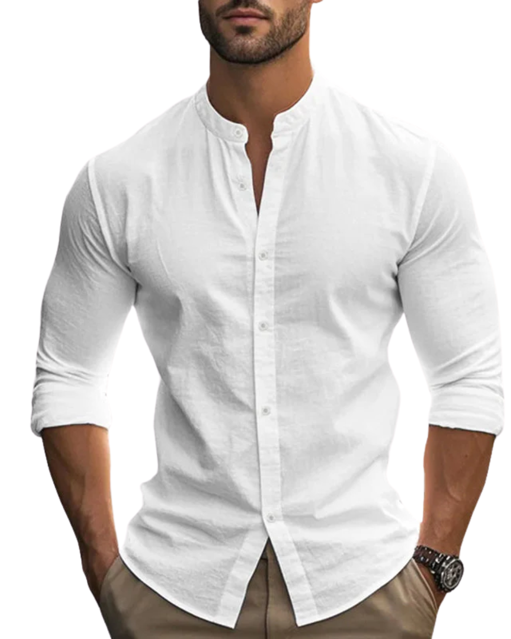 FERNANDA | Camisa de lino con corte relajado
