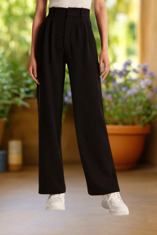 HAIDEE | Pantalón de corte recto entallado