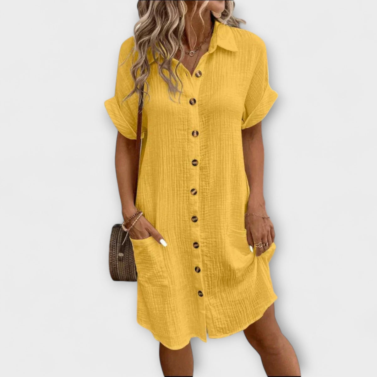 CAMILA | Vestido casual tipo polo