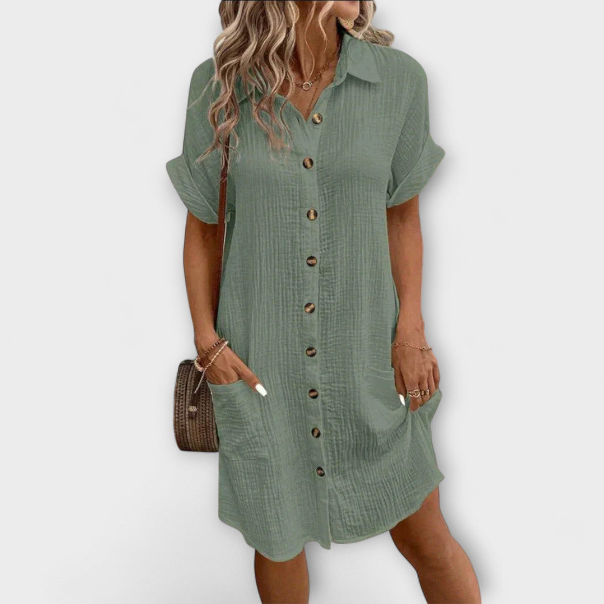 CAMILA | Vestido casual tipo polo