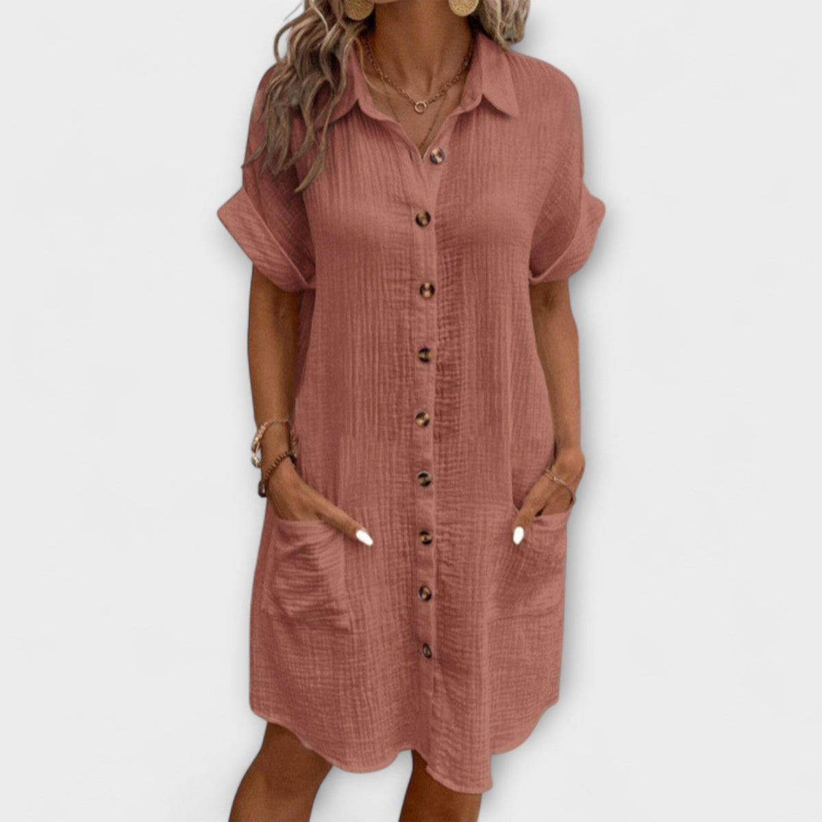 CAMILA | Vestido casual tipo polo