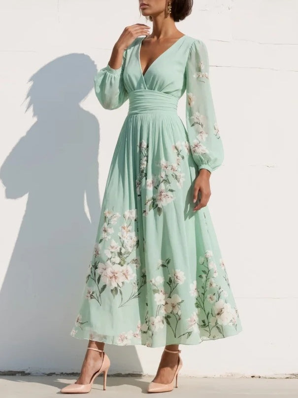 ANASTASIA | Vestido midi floral