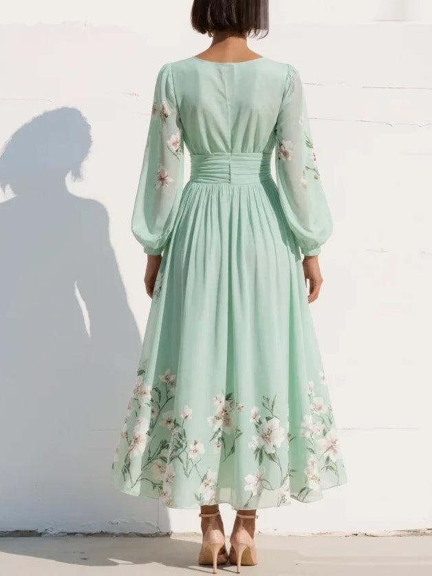 ANASTASIA | Vestido midi floral