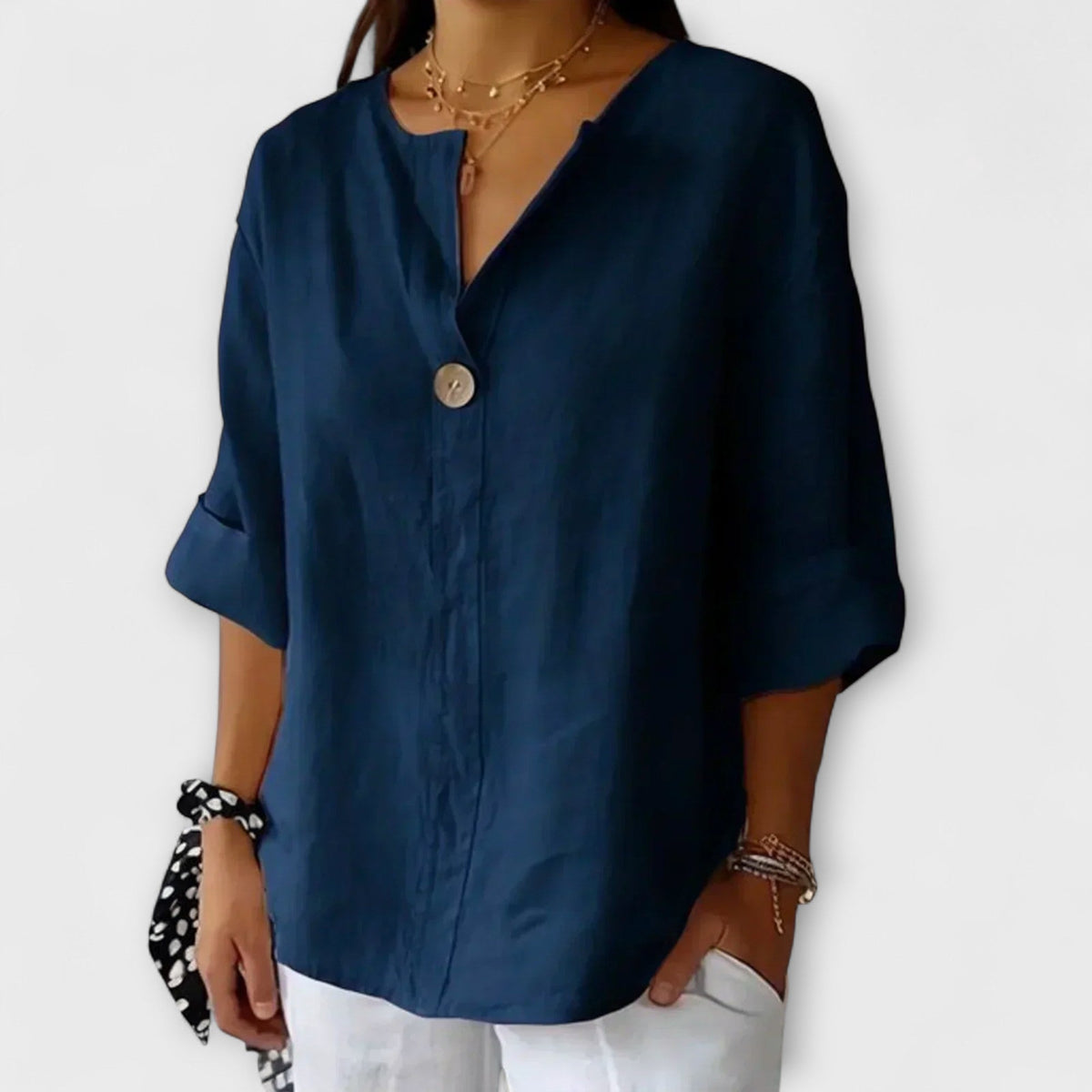 JULIA | Blusa con escote en V
