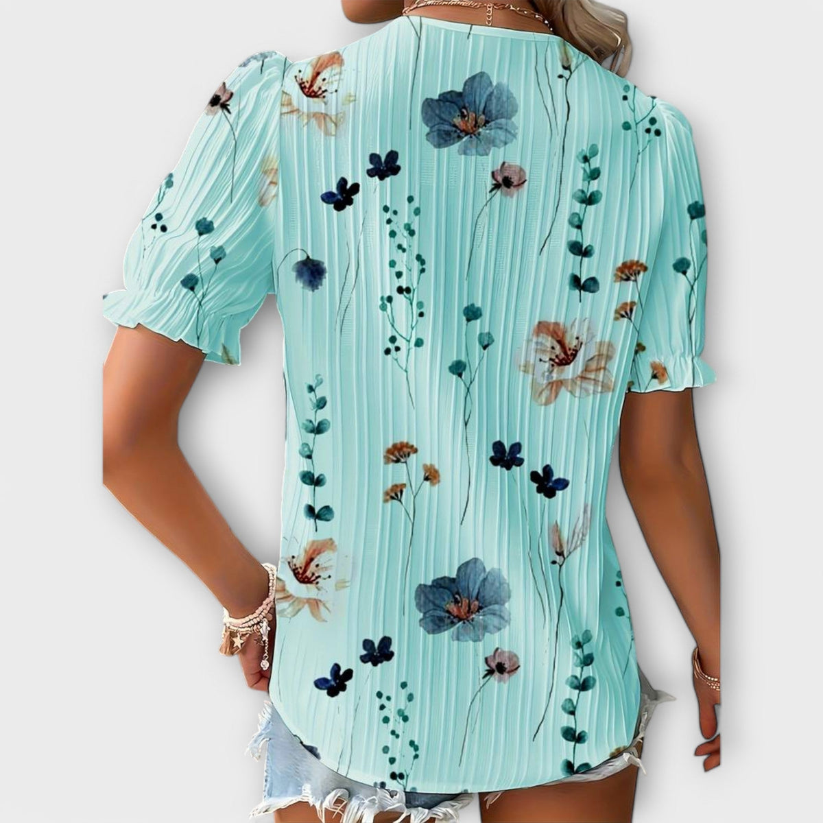 ISABELLA | Blusa con escote en V