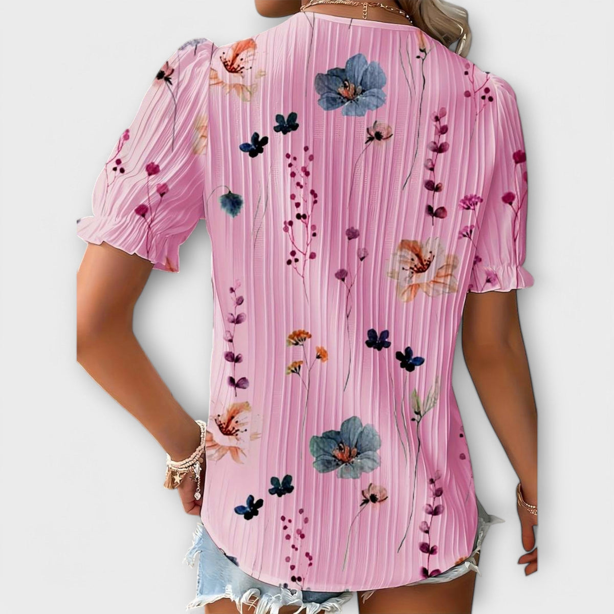 ISABELLA | Blusa con escote en V