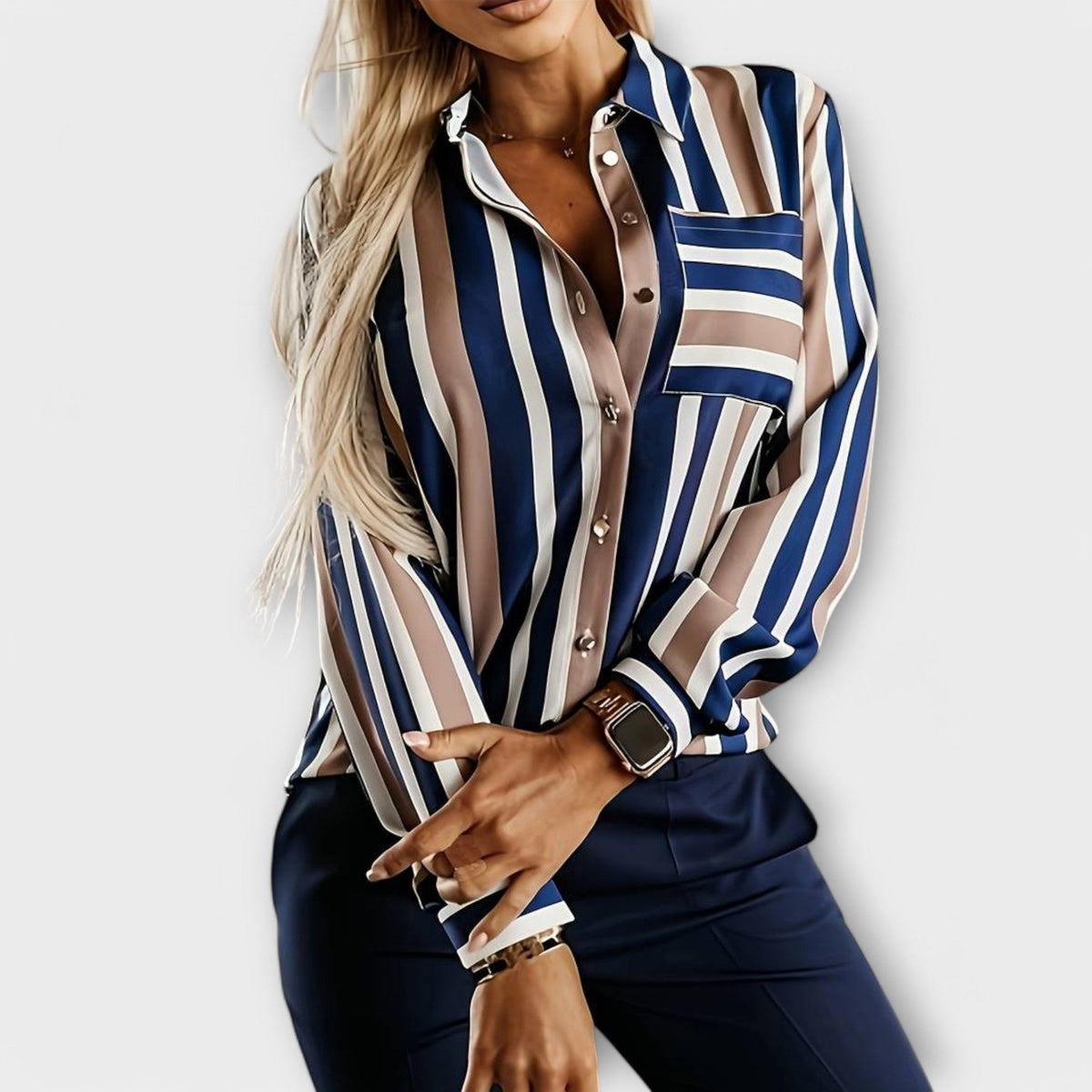 MARIANA | Blusa de rayas holgada