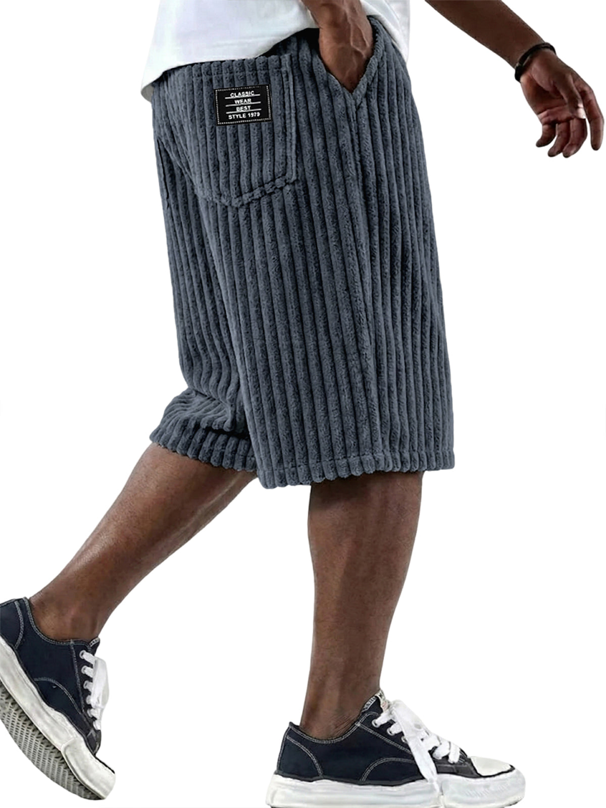 MARÍA JOSÉ JOSÉ | Shorts casuales acanalados