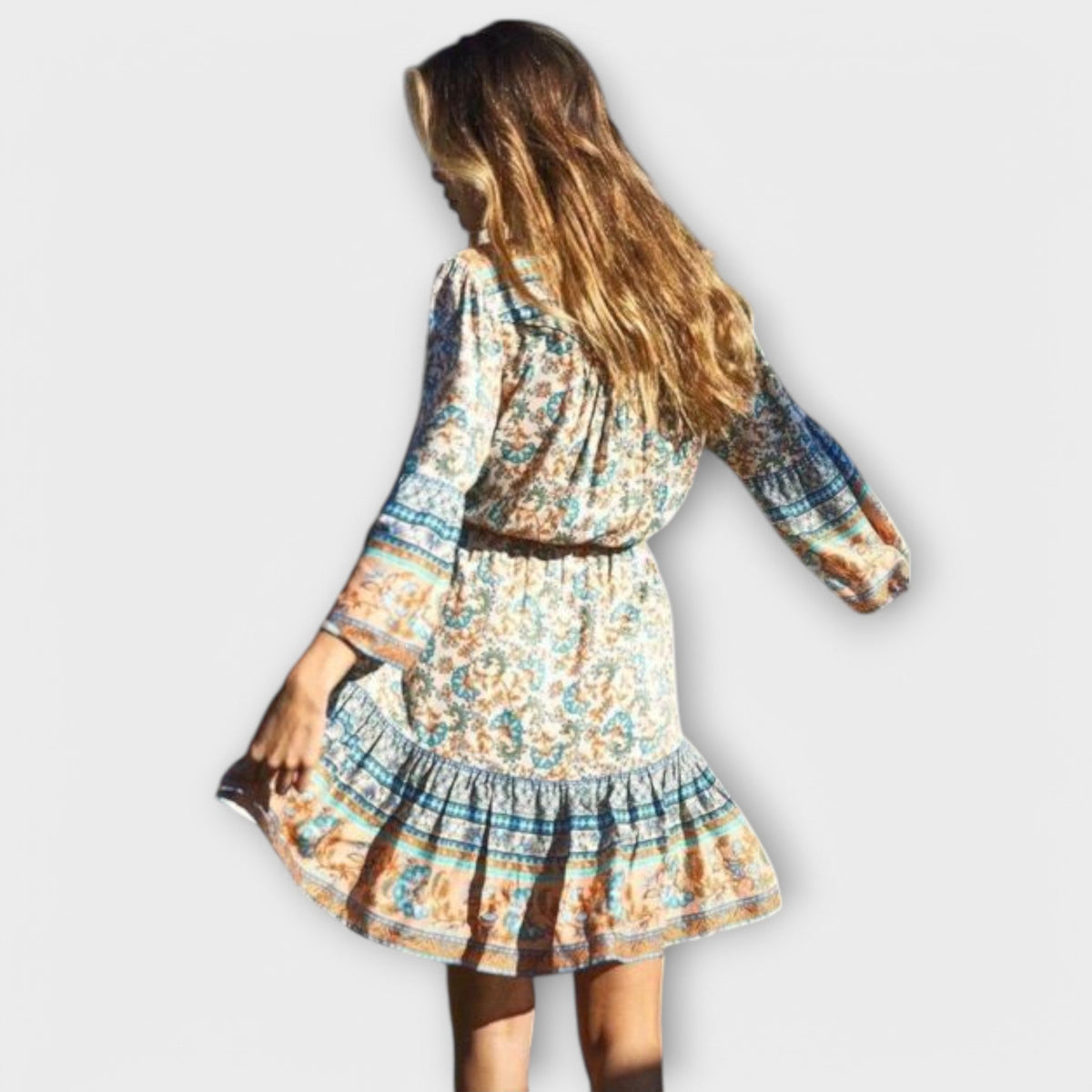 VALENTINA | Vestido corto floral