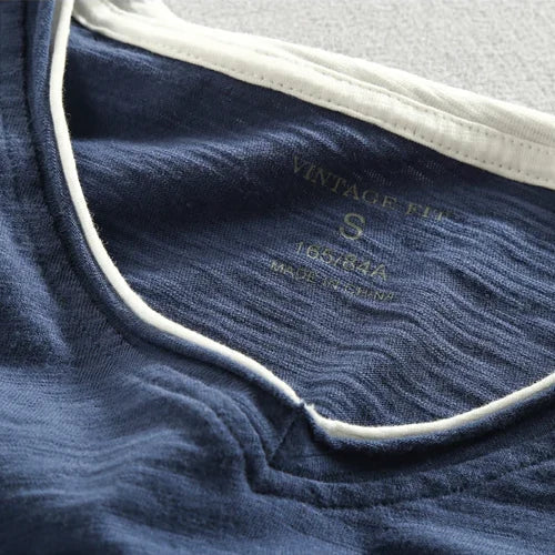 DIEGO | Camiseta de manga larga con cuello en V