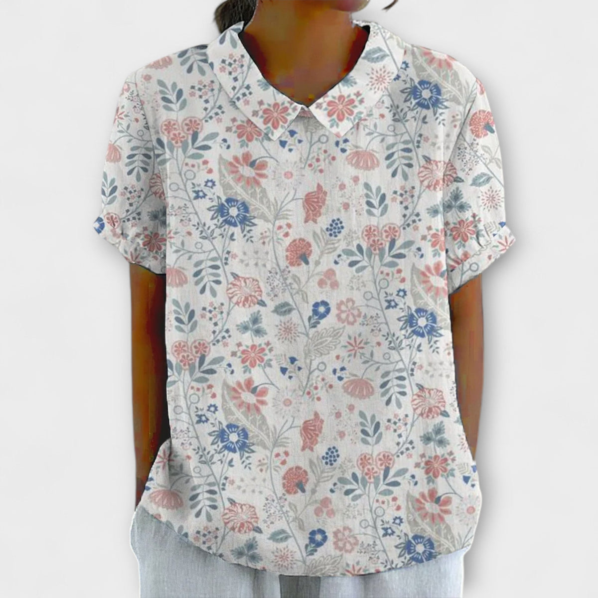 CAMILA | Blusa con estampado floral