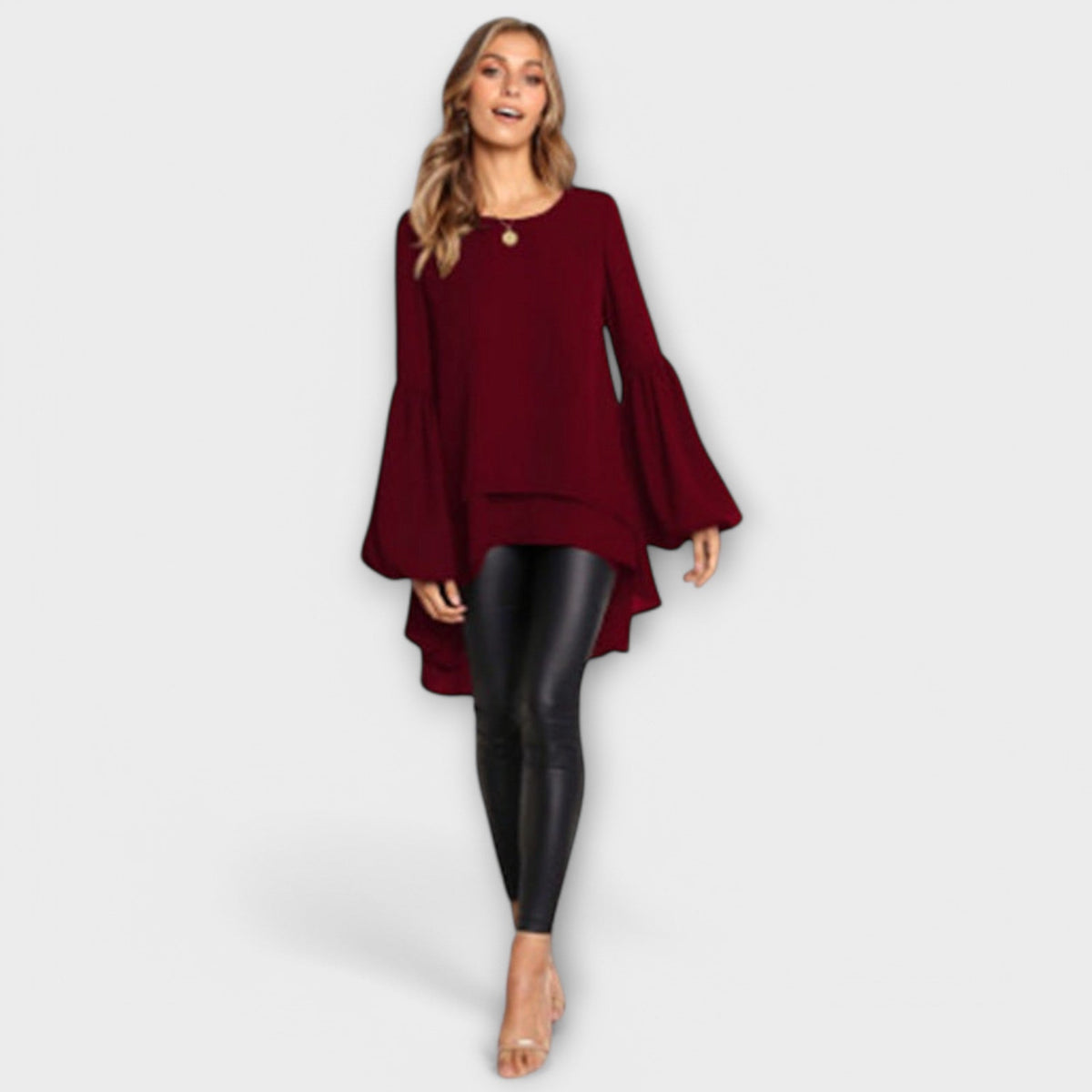 ALEXA | Blusa con escote redondo