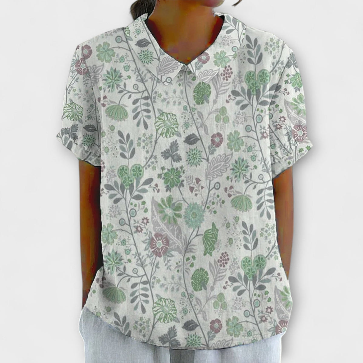 CAMILA | Blusa con estampado floral