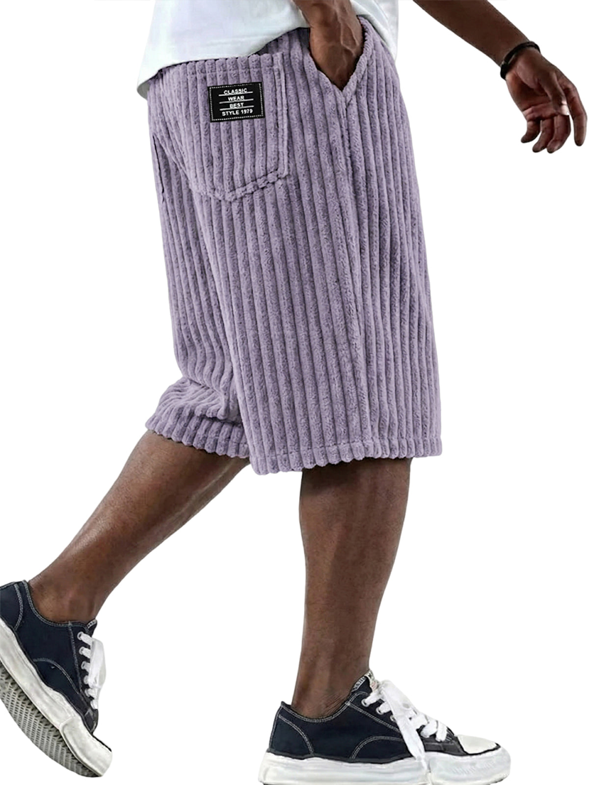 MARÍA JOSÉ JOSÉ | Shorts casuales acanalados