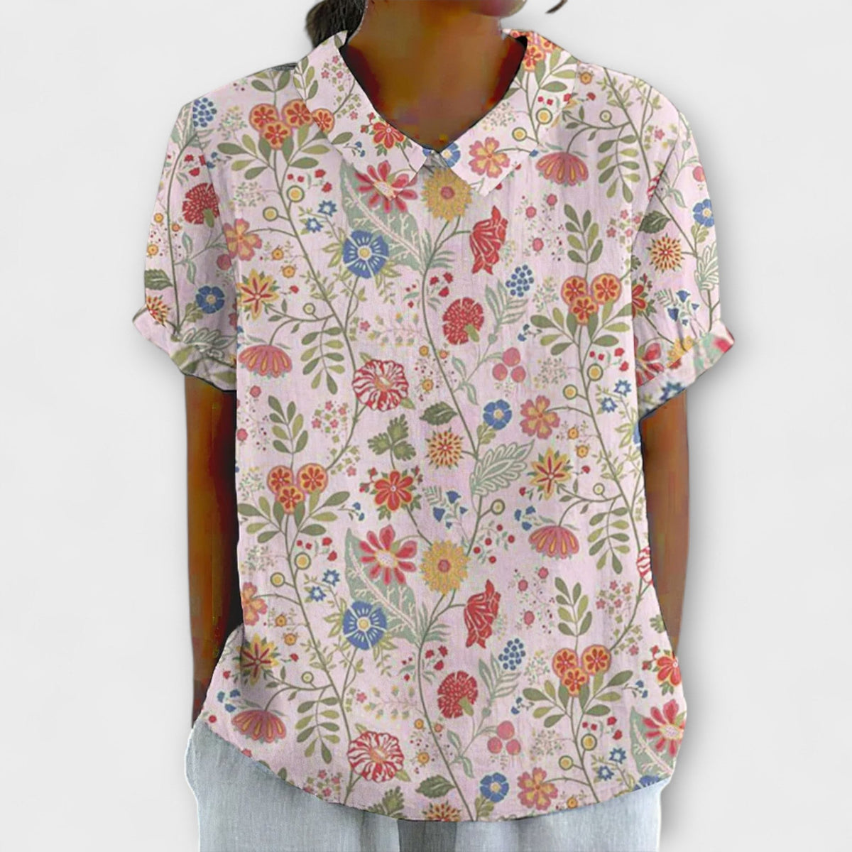 CAMILA | Blusa con estampado floral