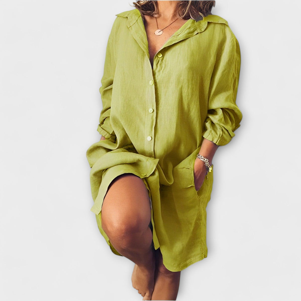 ROCIO | Blusa con bolsillo en el pecho