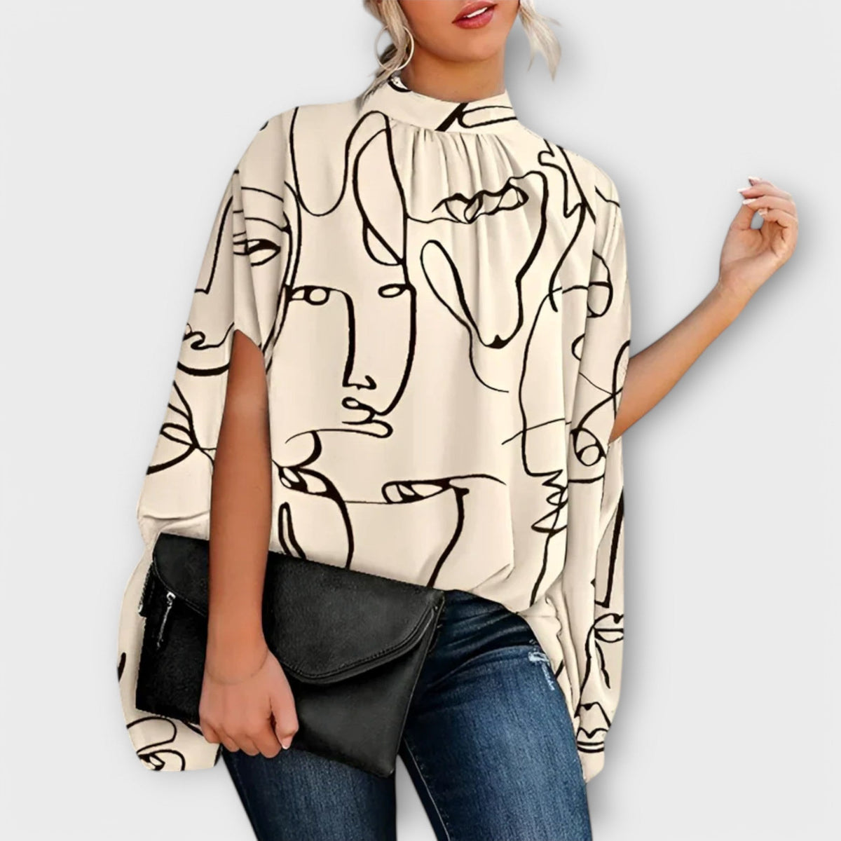 VICTORIA | Blusa de noche versátil
