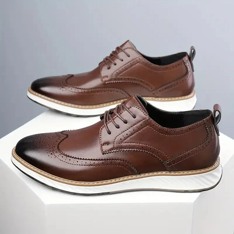 RODRIGO | Zapatos de punta fina con cordones