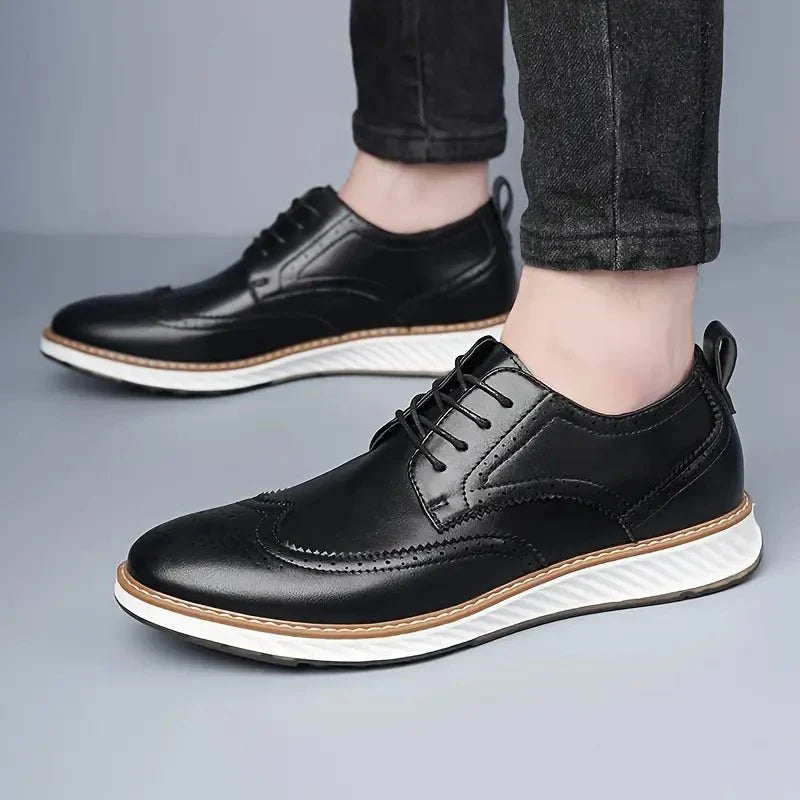 RODRIGO | Zapatos de punta fina con cordones