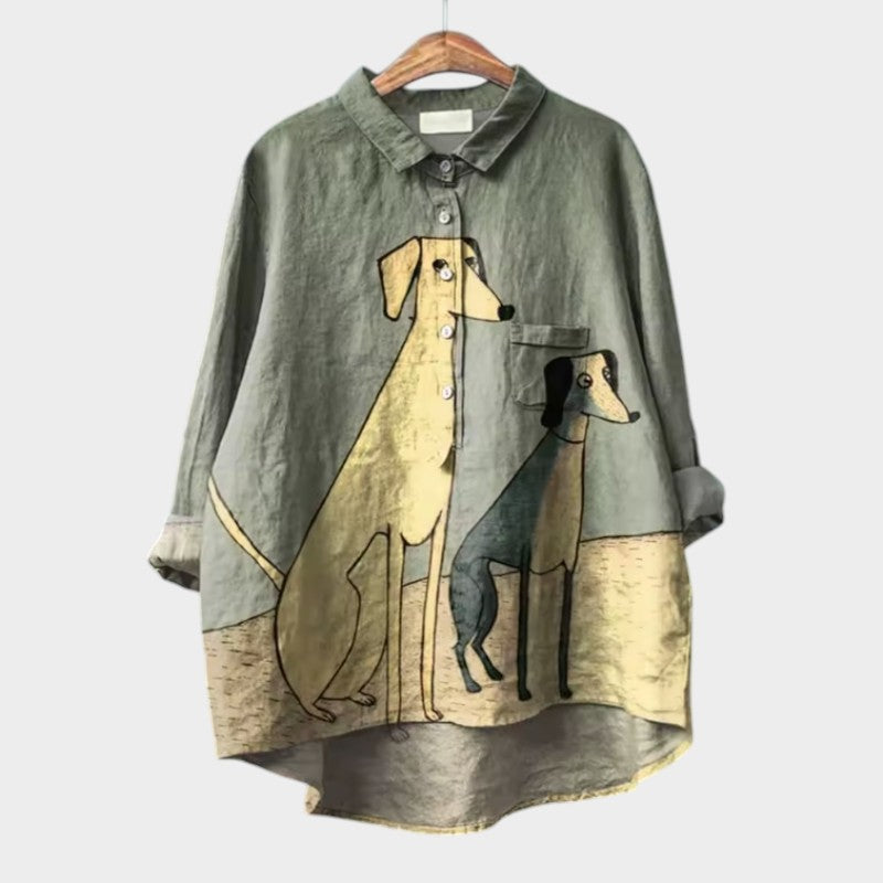 ISABELLA | Blusa con detalles de encaje
