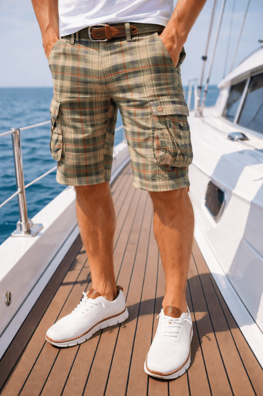 ISABELLA | Shorts cargo clásicos