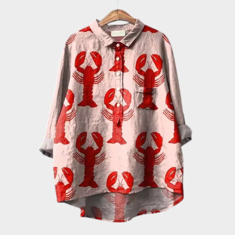 SALMA | Blusa con estampado floral