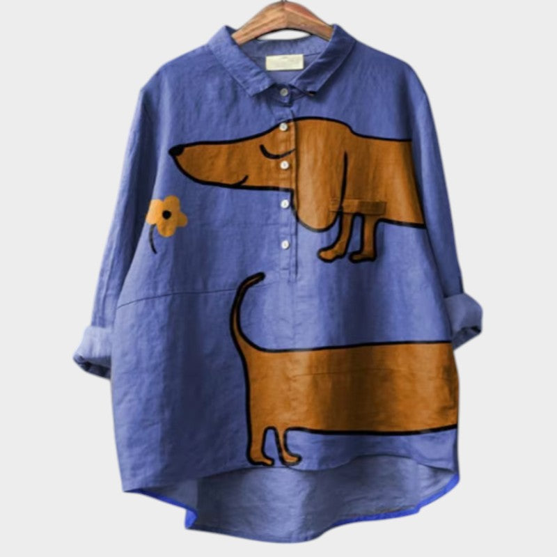 ISABELLA | Sudadera con estampado de perritos