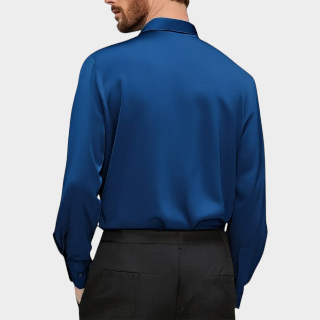 LUIS | Camisa elástica sin arrugas