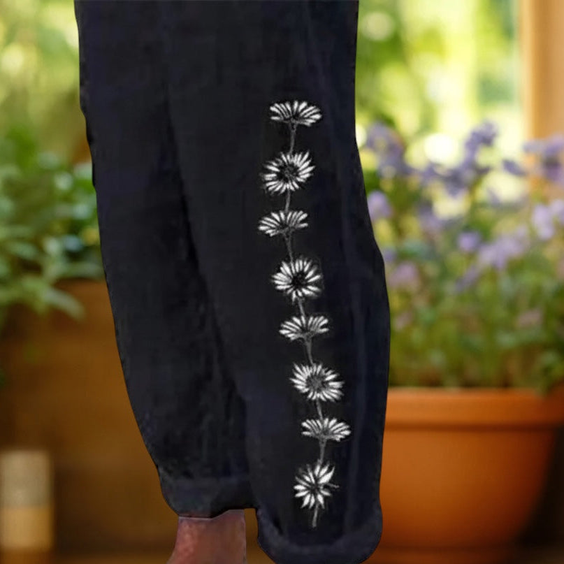 ROMINA | Pantalón holgado estampado