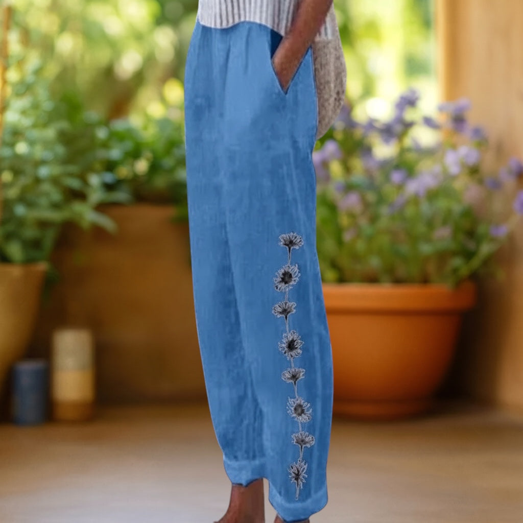 ROMINA | Pantalón holgado estampado
